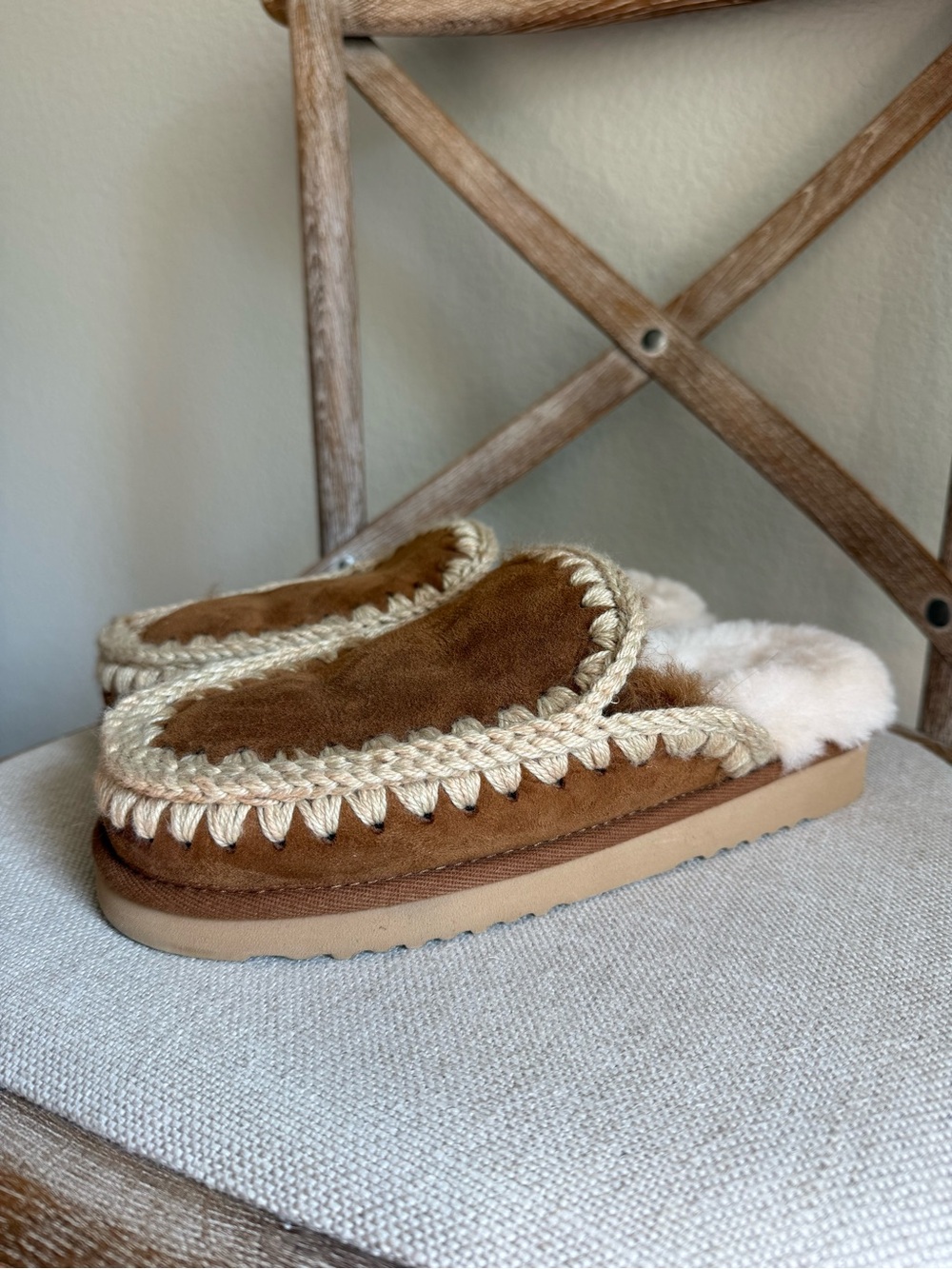 MOU Campfire Slippers cognac - Picture 5 of 8